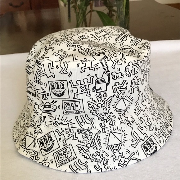 KEITH HARING Reversible Hat Size: L/60 - Picture 2 of 7